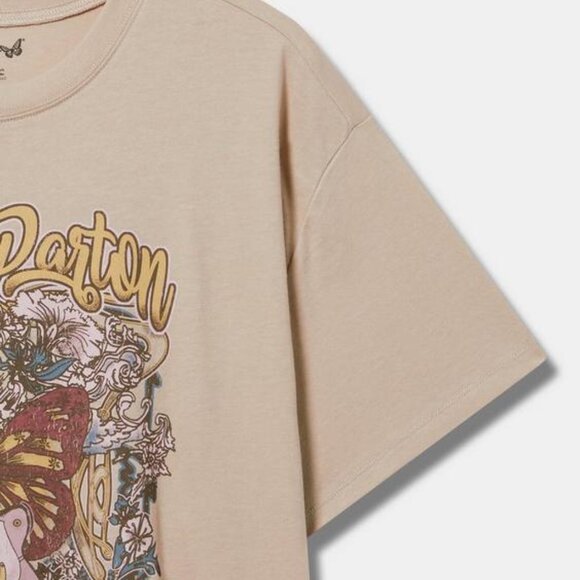 TORRID Dolly Parton Relaxed Cotton Crew Tee - Picture 4 of 4